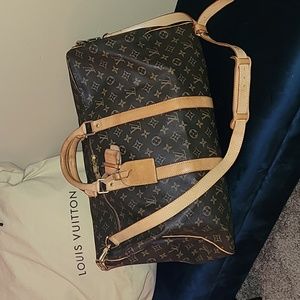 Louis Vuitton Keepall Monogram Boston Bag